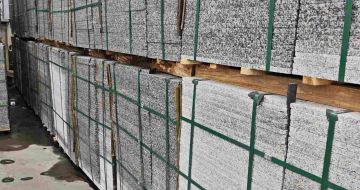 眉山芙蓉白地铺石，石材地铺石