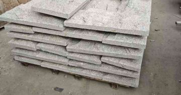 眉山芝麻白蘑菇石，自然面