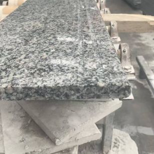 眉山芝麻白楼梯踏步 芙蓉白