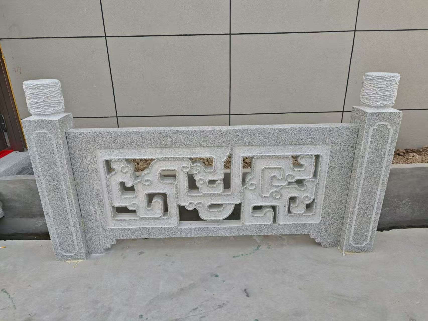 眉山芝麻白河道栏杆 桥栏杆