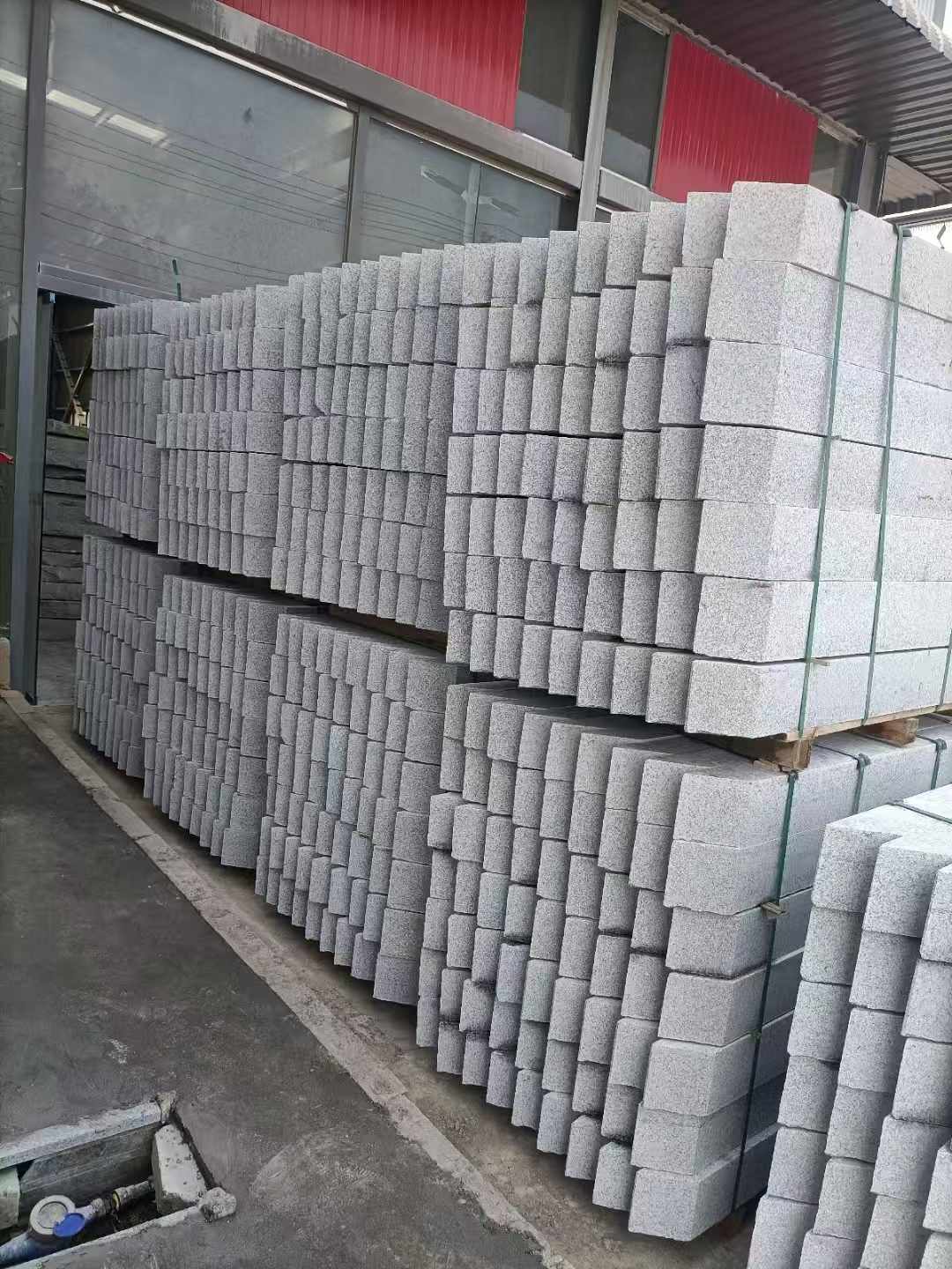 眉山芝麻白树围石 树池